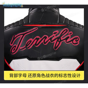 Movie Superhero Mister Terrific Cospaly Costume Adult Men's Woman Halloween Fantasy New Uniform Shoes Coat Pants Belt Glove Set