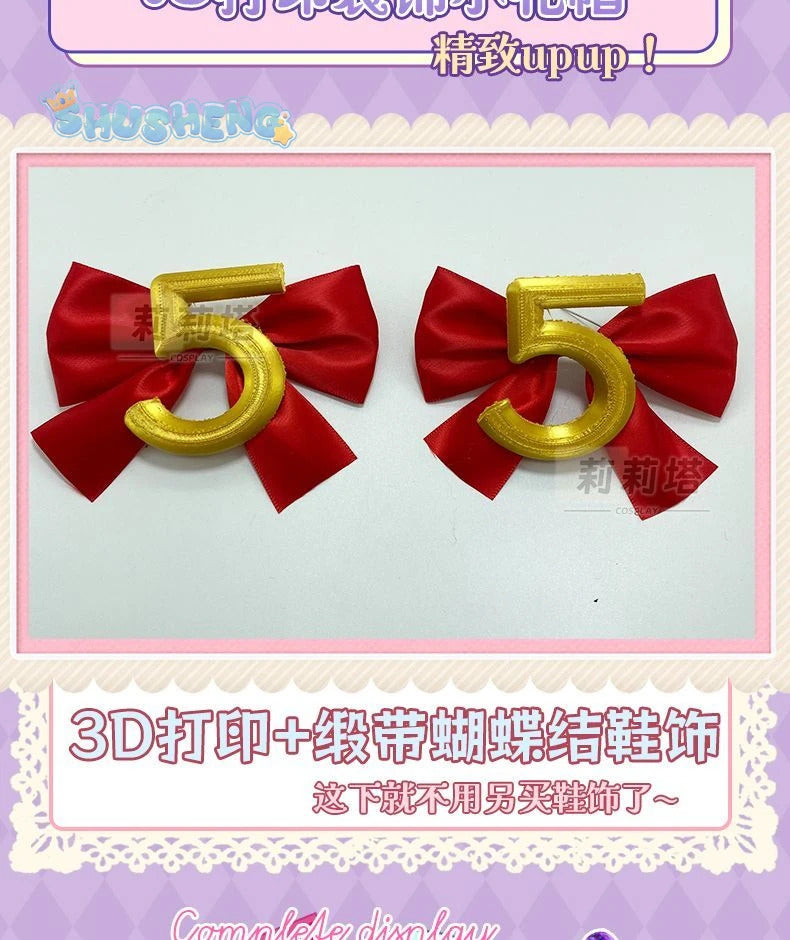Hojo Sophy Cosplay Anime Pripara Pretty Rhythm Costume Hat gloves socks accessories cute Lolita dress Halloween party uniform