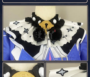 Game Wuthering Waves ROCCIA Cosplay Costume ROCCIA Two Tail Women Girl Halloween Performance Stage Roleplay Uniform