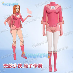 Invincible Season Atom Eve Cosplay Costume Uniform Halloween Carnival Party Christmas Play Role Clothes Clothing for Women