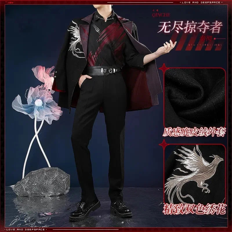 Love And Deepspace Sylus Endless Marauders Cosplay Costume Game Anime Party Uniform Hallowen Play Role Clothes Clothing Shusheng