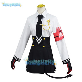 Shiromi Iori Cosplay Anime Game The Animation Costume Blue Archive JK Sailor School Uniform