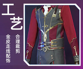 IN STOCK Silco Arcane Cosplay Arcane：League of Legends Silco costume Carnival Party Men Women Uniform Accessories Prop Set