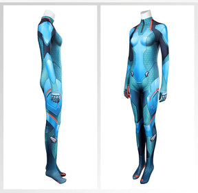 Overwatch 2 Cosplay Juno Costume Leather Coat Jumpsuit Outfit Elastic Bodysuit Full Set and Individual Items Are Sold Custom Siz