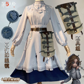 Game Identity V The Psychologist Cosplay Costume Game Cos The Psychologist Cosplay Ada Mesmer Costume and Cosplay