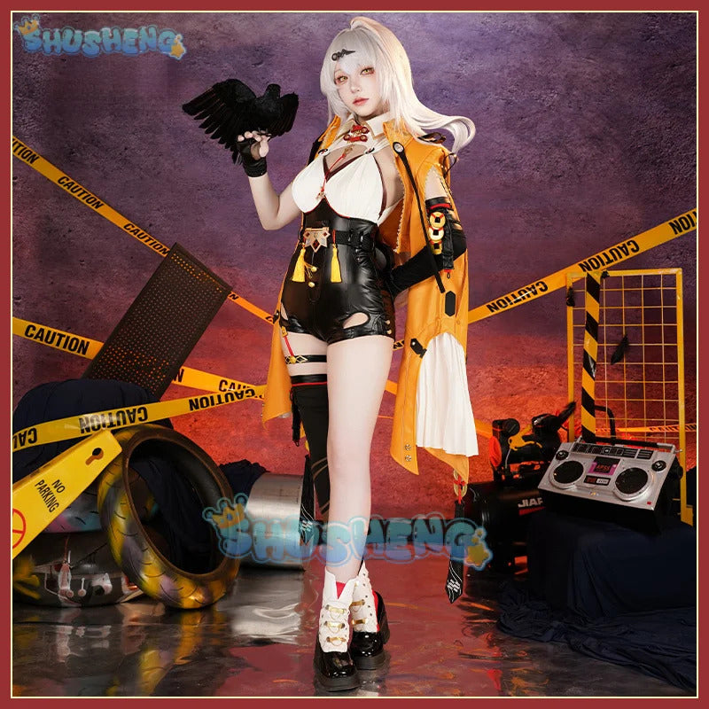 Zenless Zone Zero Yixuan Cosplay Costume Yunyue Mountain Uniform Halloween Carnival Party Christmas Play Role Clothes Clothing