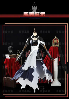 You wish‌ Cosplay Costume Game Arknights Uniform Halloween Carnival Party Christmas Play Role Clothes Clothing for Women