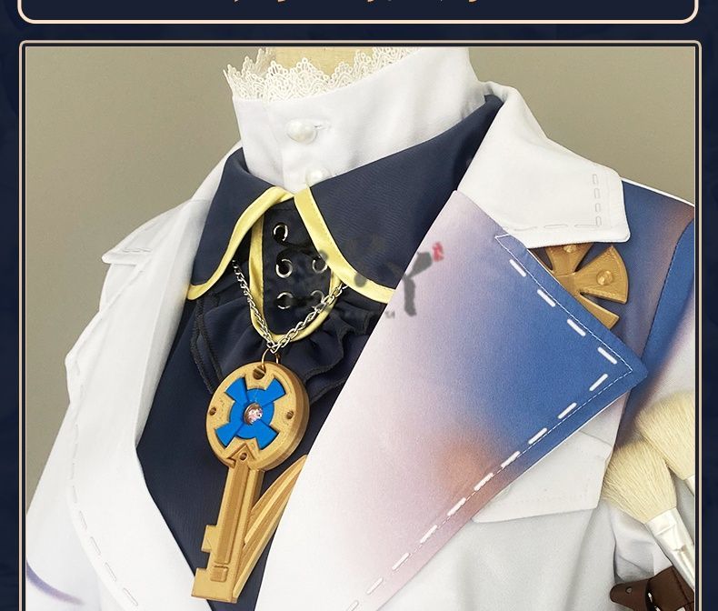 Identity V Andrew Kreiss Grave Keeper Purple Skin Mural Restorer Cosplay Costume Uniform Halloween Carnival Party Role Clothing