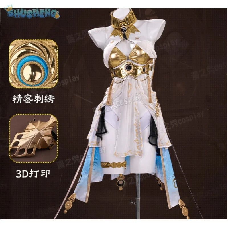 Game Wuthering Waves IUNO Cosplay Iuno Costume Women new sexy dress cloak accessories props Halloween full set uniform XS-XXL