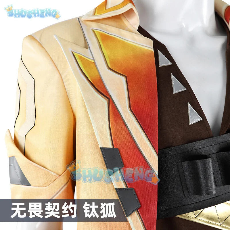 VALORANT Tejo Cosplay Costume Uniform Halloween Carnival Party Christmas Play Role Clothes Clothing for Men Shusheng