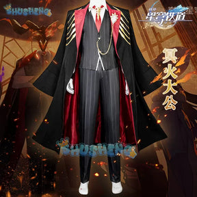 Ifrit Cosplay Game Honkai: Star Rail Costume Handsome Uniform Suit Men Halloween Party Outfit Play Role Clothing New