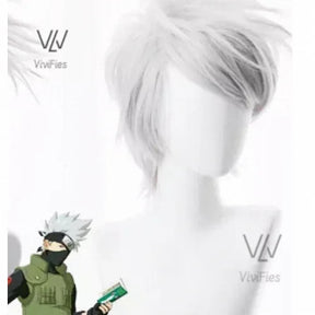 Hatake Kakashi Vest Cosplay Adult for you Halloween Suit Hot Anime Uzumaki Costume Hatake Kakashi Vest wig