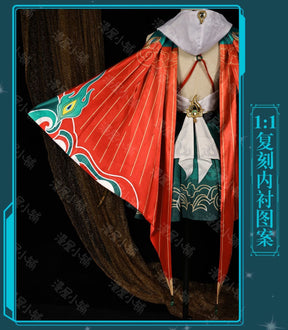 Yunli Cosplay Costume Honkai Star Rail Carnival Uniform Wig Anime Halloween Costumes Women Game