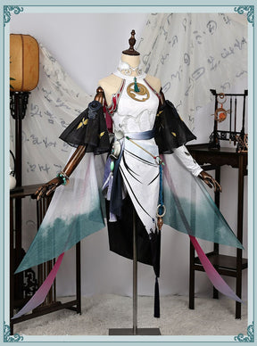 Game Honor of Kings Cosplay Gong Sun Li Chinese-inspired Costume Luxury Dresses Halloween Game Cosplay Newly Dress for Women