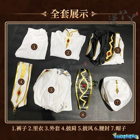 Code Geass Lelouch of the Rebellion Anime Lelouch Lamperouge Cosplay Costume Emperor Uniform Unisex Cos Convention Gift