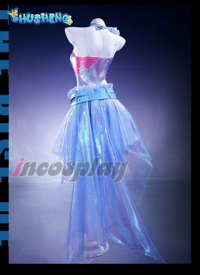 Game Cosplay Series:New skin！Luna Snow・Disco Pop Cosplay high quality Costume full set Carnival party costumes Shusheng