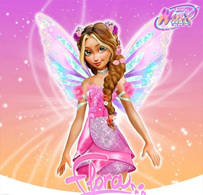 Flora Chongqing 2025 Cosplay Costume Halloween Party New Pink Dress Necklace Prop Set Men Women Fashion Flora Uniform