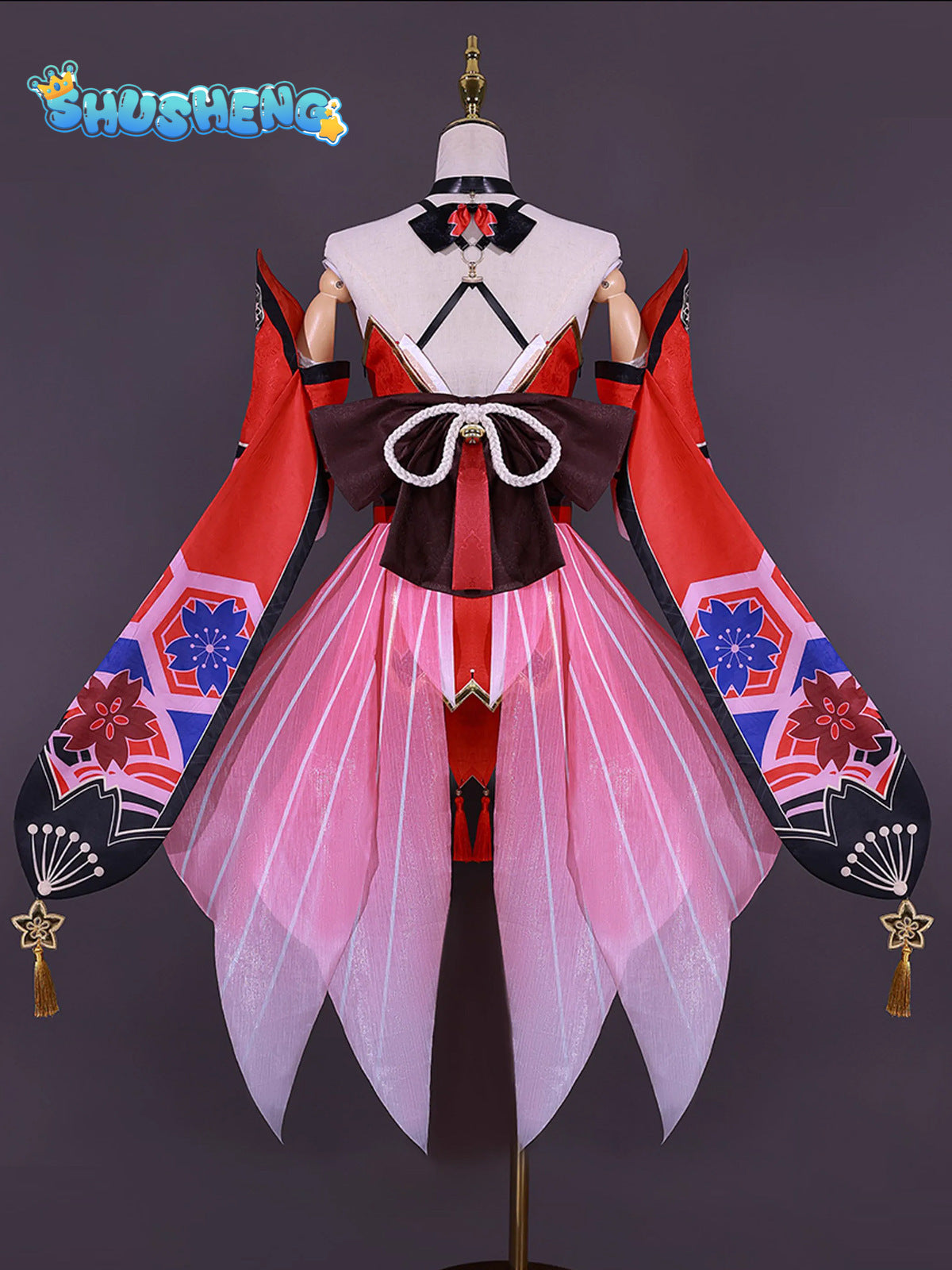 Honkai: Star Rail Sparkle Cosplay Costume Mask Headwear Accessories Gorgeous Sexy Dress Halloween Carnival