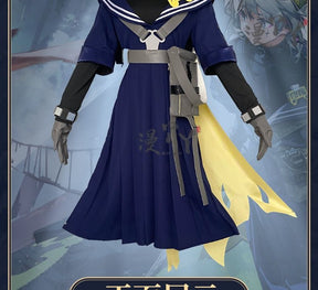 Game Arknights Irene Cosplay Costume Navy Jk Uniform Halloween Carnival Party Play Role Clothes Clothing COSFun