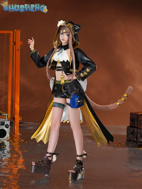 Arknights Pepe Women Cosplay Costume Cos Game Anime Party Uniform Hallowen Play Role Clothes Clothing