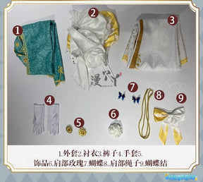 Identity V Cosplay Costume Cos Joseph Desaulniers Cos Photographer Fashion New Skin Cos Halloween Clothes