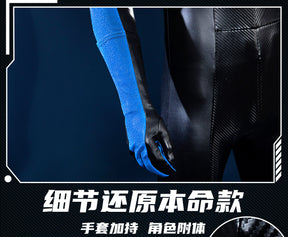 Shusheng-R Anime Nightwing Dick Grayson Cosplay Costume 3D Jumpsuit Halloween Suits Clothes Anime Outfits Men Uniform