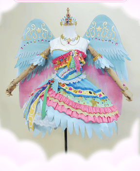 Shusheng-R Anime Aikatsu! Hoshimiya Ichigo Lolita Dress Cosplay Costume S-XXL