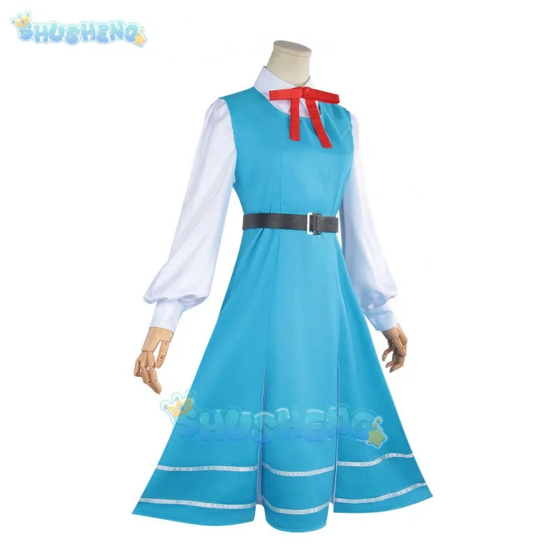 Anime The Admire Magical Girls Morino Korisu Cosplay Costume Gushing Over Magical Girls Lolita Maid Attire Lovely Dress Wig Suit