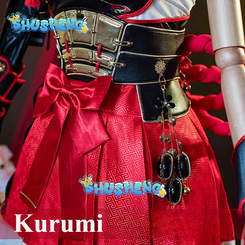 Naraka Bladepoint Kurumi Cosplay Costume Lovely Ancient Outfit for Women Halloween Party Role Play Clothing Full Set New Arrival