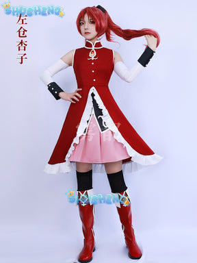 Sakura Kyouko Cosplay Costumes Anime Puella Magi Madoka Magica Dress Role Play Uniform Female Halloween Carnival Party Outfit