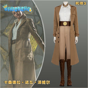 New xmen Cassandra Nova Xavier cosplay costume shirt pants coat belt necklace boots to choose custom made