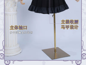 Love, Chunibyo & Other Delusions Takanashi Rikka Cosplay Costume Gothic Dress Halloween sweet girl New uniform