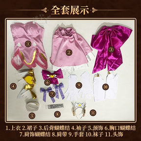 Juno Cosplay New Magical Girl Overwatch Costume Halloween Party Sweet Lolita Dress Gloves Socks Pro New Women Juno Uniform