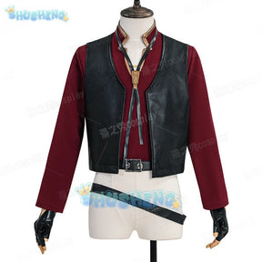 Final Fantasy XIV Lucian Prince's Attire Cosplay Costume Seneschal Prince Set Uniform Halloween Carnival Party Clothing