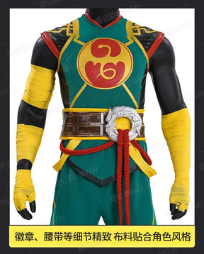 ‌Iron Fist‌‌Lin Lie‌ Cosplay Costume Uniform Halloween Carnival Party Christmas Play Role Clothes Clothing for Men