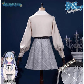 Shusheng-R BanG Dream! Ave Mujica Cosplay Sakiko Togawa Oblivionis Costume Shirt, skirt, socks, tie, Halloween party sweet JK uniform set