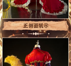 Identity V Archduchess Bloody Queen Marie Cosplay Costume For Halloween Christmas Party Mary Archduchess Role Play Comic Dress