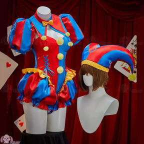 Shusheng-R Anime The Amazing Digital Circus Pomni Clown Pumpkin Pants Cosplay Costume S-XL