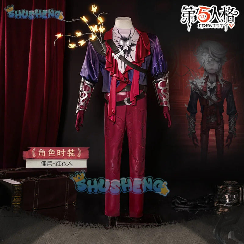 Identity ⅤNaib Subedar Cosplay Costume Uniform Halloween Carnival Party Christmas Play Role Clothes Clothing for Men Shusheng