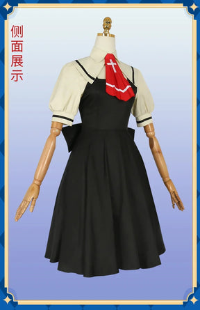 Anime AIR Kamio Misuzu cosplay Air costume tie, coat, socks, dress campus uniform Halloween party sweet JK woman man set S-XXL