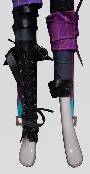 LoL Arcane：League of Legend Jinx Cosplay Costume Uniform Halloween Carnival Party Christmas Play Role Clothes Clothing Shusheng