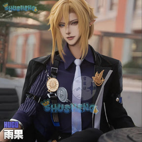 Zenless Zone Zero Hugo Cosplay Costume Mask Hat Mockingbird New Eridu Hugo Vlad Ravenlock Halloween Party for Women Men Prop