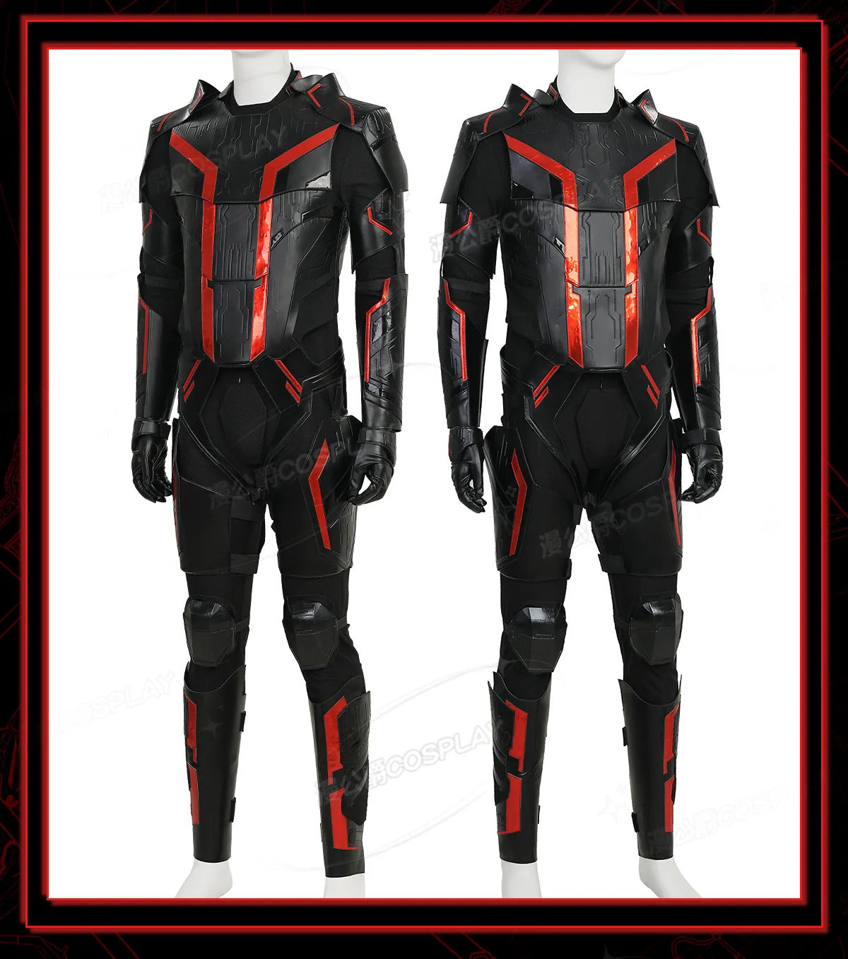 Shusheng-R Movie Tron:Ares Ares Full Set Uniform Shoes Cosplay Costume