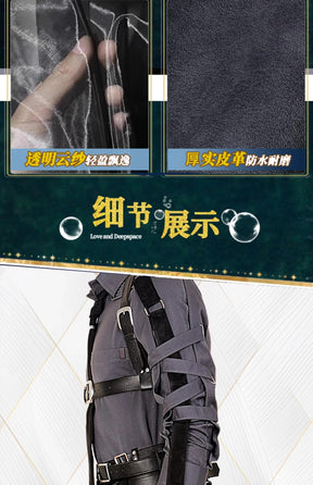 Love and Deepspace Xavier Sylus Rafayel Zayne Cosplay Costume Strict Restrictions Uniform Halloween Party Women Men Shusheng