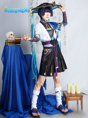 Wanderer Cosplay Costume Full Set with Hats Cosplay Costume Cosplay Kimono Halloween