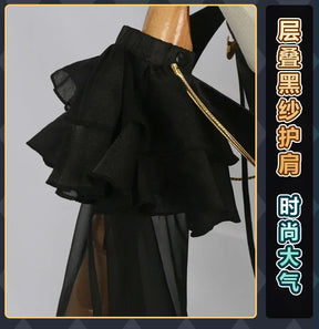 Code Geass cosplay C.C. New Halloween carnival sexy black evening dress party dress accessories prop C.C. A set of women
