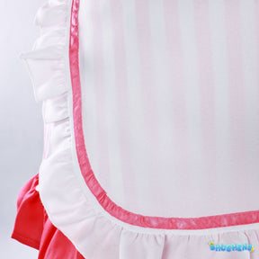 Anime My Dress-Up Darling Marin Kitagawa Cosplay Costume  Pink Waitress Sweet Maid Dress Anime Halloween Party for Women