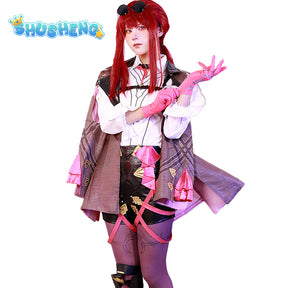 Honkai: Star Rail Kafka Concert Cosplay Costume Dress Game Suit Elegant Uniform Halloween Party Role Play Outfit Women