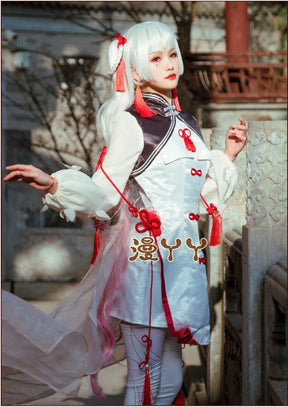 Shiranui Onmyoji Shiranui  Cosplay Costume Halloween party dress female cheongsam