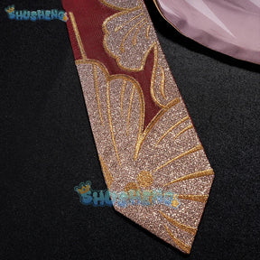 Honkai star rail fugue cosplay dress ingyun pajamas tail hairpins Xianzhou Luofu Halloween party prop Shusheng
